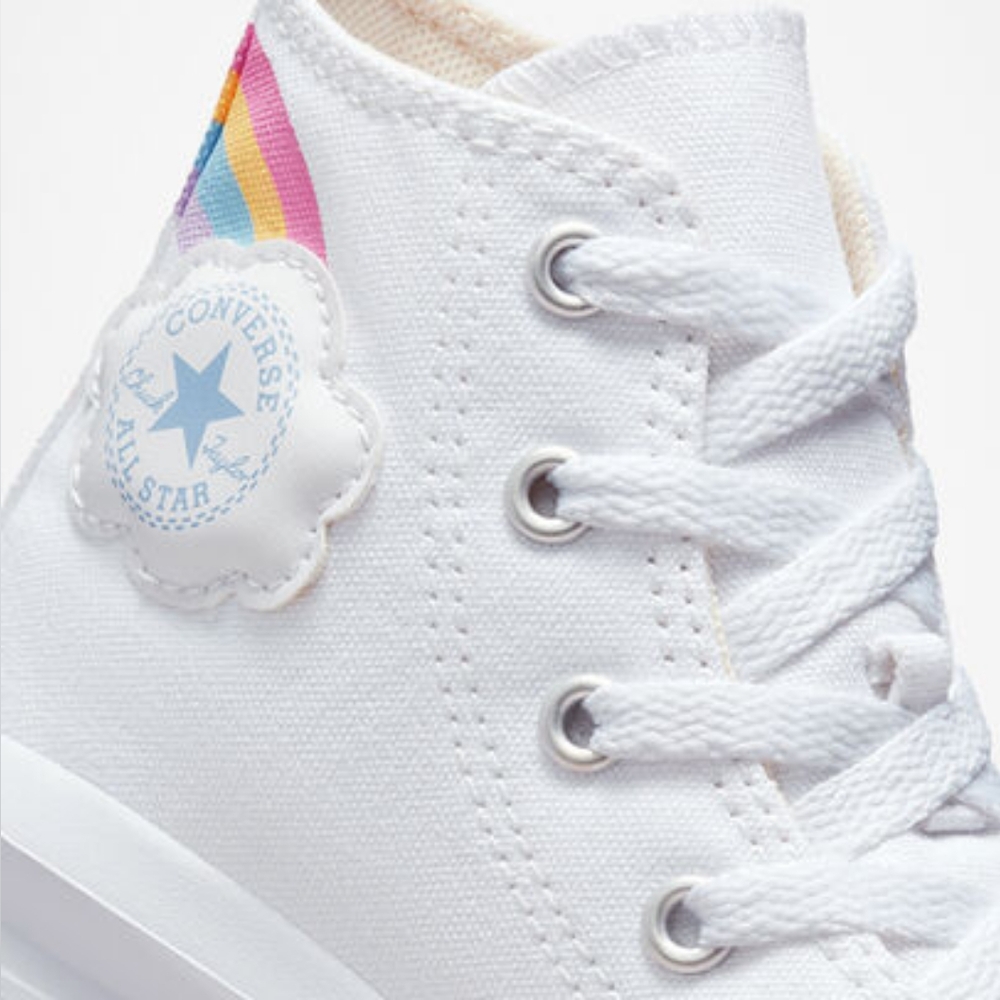 Chuck Taylor All Star Move Platform Rainbow Cloud High-Top Sneakers - Picture 6 of 10